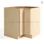 Unfinished Shaker Lazy Susan Base Cabinet