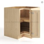Unfinished Shaker Lazy Susan Base Cabinet - Image 2