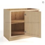 Unfinished Shaker Base Blind Corner Cabinet - Image 2