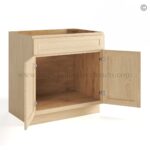 Unfinished Shaker Sink Base Cabinet - Image 2