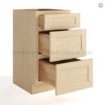 Unfinished Shaker Vanity Drawer Base Cabinet - Image 2