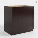 Shaker Espresso Shaker Base Cabinet – Full Height 2 Doors