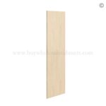 Unfinished Shaker Refrigerator Panel W/ 1 1/2" Return