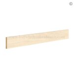 Unfinished Shaker Toe Kick (96")