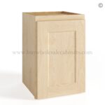 Unfinished Shaker 12" Wall Cabinet Single Door