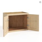 Unfinished Shaker 12"/15"/18"/21" Wall Cabinet Double Door - Image 2