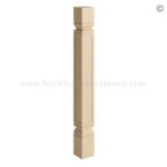 Unfinished Shaker Post - 3.5"W X 34.5"H X 3.5"D