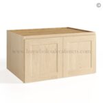 Unfinished Shaker 12"/15"/18"/21" Refrigerator Wall Cabinet