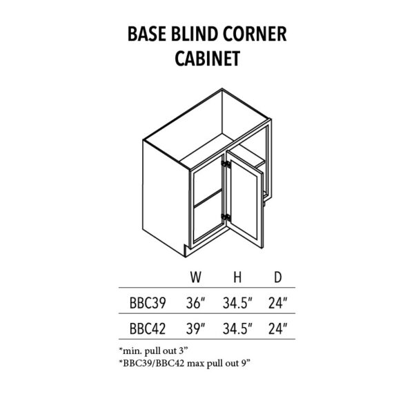AVC Base Blind corner Cabinet