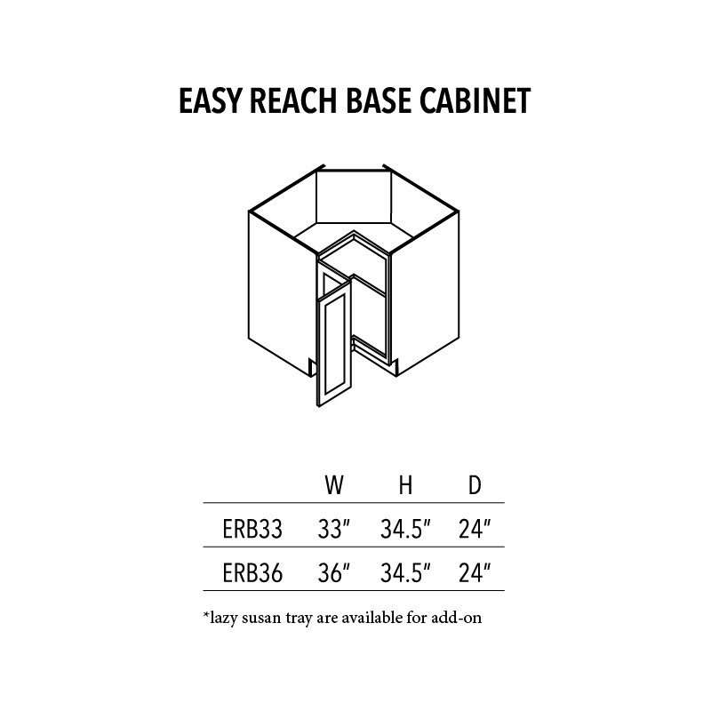AVC Easy reach base cabinet