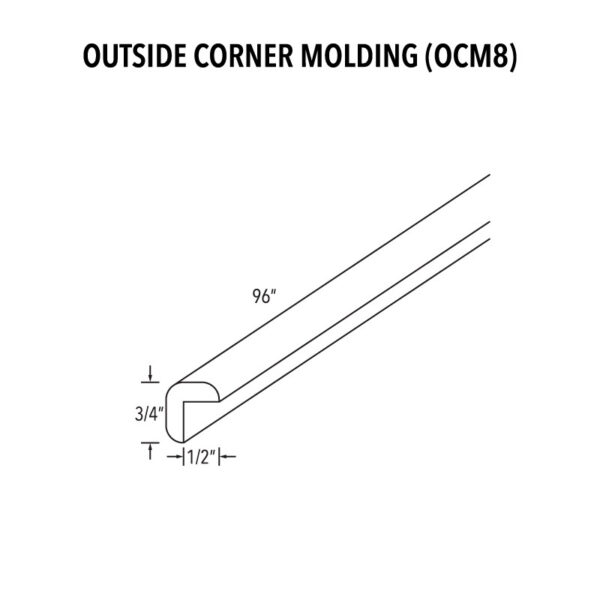 AVC Outside Corner Molding