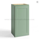 Jade Green Shaker 30" Wall Cabinet Single Door