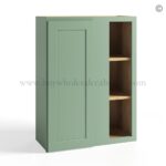 Jade Green Shaker 30"/36" Wall Blind Corner Cabinet