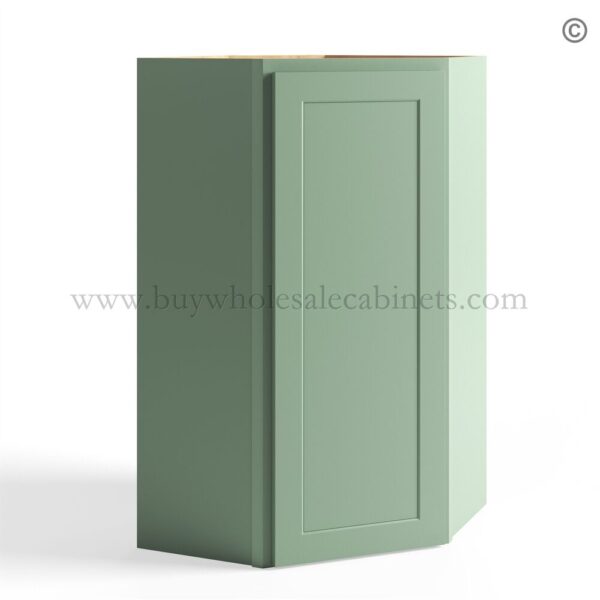17 jade shaker closed 42 wall diagonal corner cabinet wdc2442 1