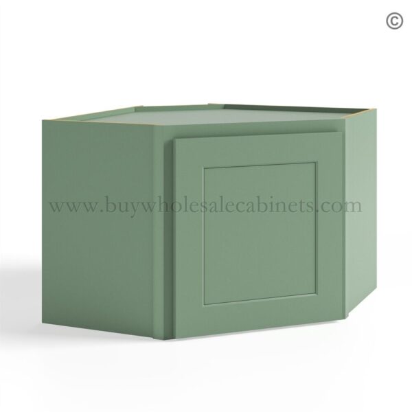 18 jade shaker closed 18 wall diagonal corner cabinet wdc2418