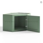 Jade Green Shaker Wall Diagonal Cabinet - Image 2
