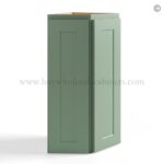 Jade Green Shaker 30"/36" Wall End Cabinet