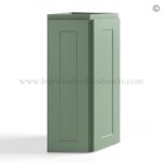 Jade Green Shaker 30"/36" Wall End Cabinet