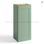 Jade Green Shaker 36" Wall Cabinet Single Door