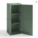 Jade Green Shaker 36" Wall Cabinet Single Door - Image 2