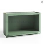 Jade Green Shaker Wall Microwave Cabinet