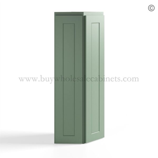 22 jade shaker closed 42 wall end cabinet wec1242