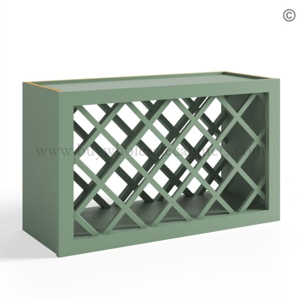 24 jade shaker 15 18 criss crossed winen rack cabinet wr3618