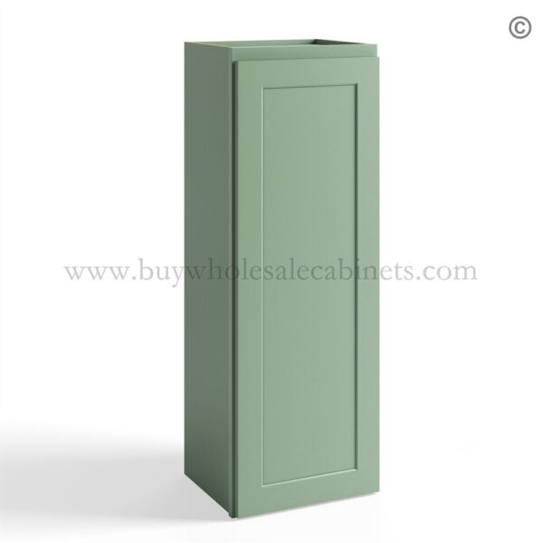 3 jade shaker closed 42 wall cabinet single door w1542