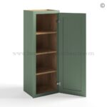 Jade Green Shaker 42" Wall Cabinet Single Door - Image 2