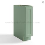 Jade Green Shaker Base Spice Rack Cabinet