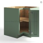 Jade Green Shaker Easy Reach Base Cabinet - Image 2