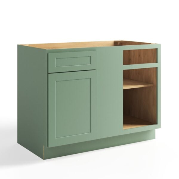 34 jade shaker closed base blind drawer corner cabinet bbc45 2