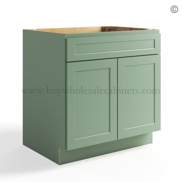 37 jade shaker closed sink base cabinet sb27 1