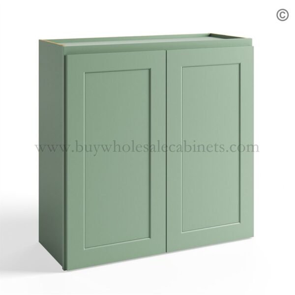 4 jade shaker closed 30 wall cabinet double door w3030
