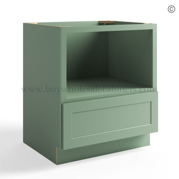 41 jade shaker closed base Microwave cabinet bmc30
