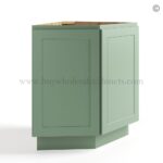 Jade Green Shaker Base End Cabinet