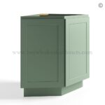 Jade Green Shaker Base End Cabinet