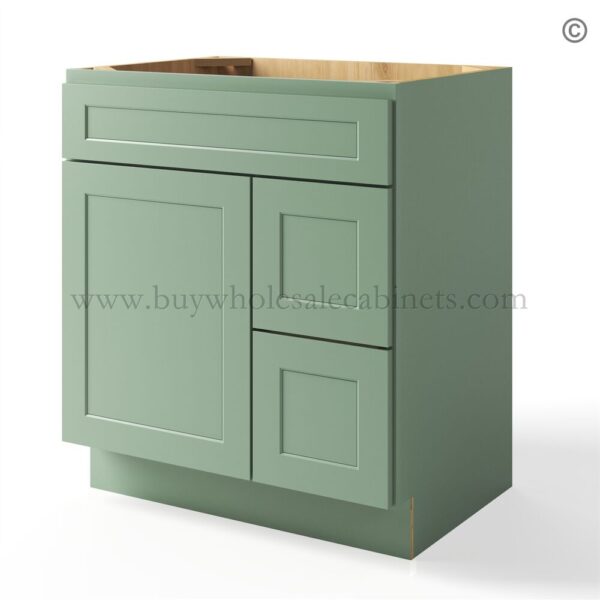 50 jade shaker closed 30 vanity base cabinet combo 2 vsd30r 1