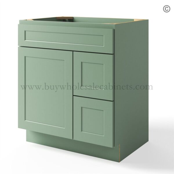 50 jade shaker closed 30 vanity base cabinet combo 2 vsd30r