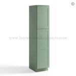 Jade Green Shaker 18" Pantry Cabinet Single Door