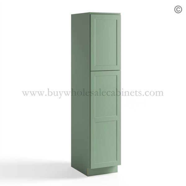 56 jade shaker closed 18 pantry cabinet single door p1884 1
