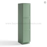 Jade Green Shaker 18" Pantry Cabinet Single Door