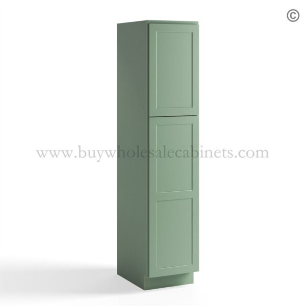 56 jade shaker closed 18 pantry cabinet single door p1884