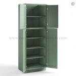 Jade Green Shaker 24"/30" Pantry Cabinet Double Door - Image 2