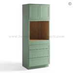 Jade Green Shaker Single Oven Cabinet
