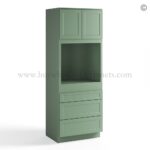 Jade Green Shaker Single Oven Cabinet