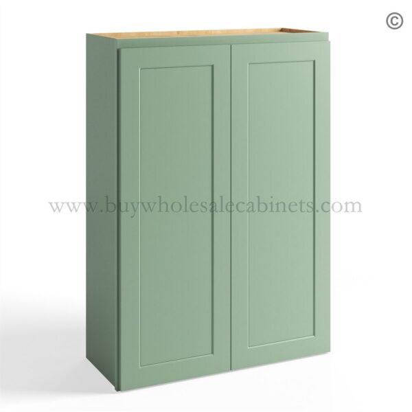 6 jade shaker closed 42 wall cabinet double door w2742 1