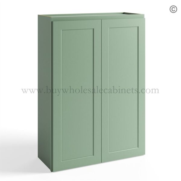 6 jade shaker closed 42 wall cabinet double door w2742
