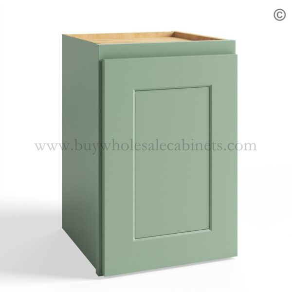 7 jade shaker closed 12 wall cabinet single door w1512 1