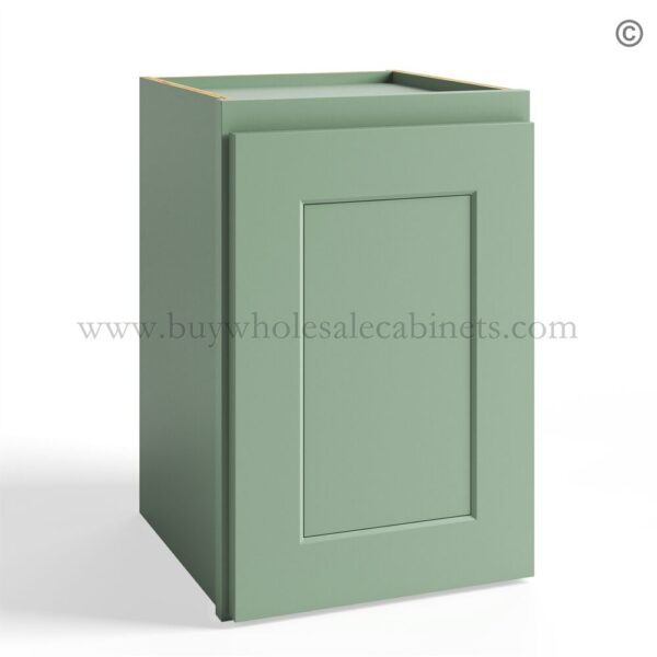 7 jade shaker closed 12 wall cabinet single door w1512
